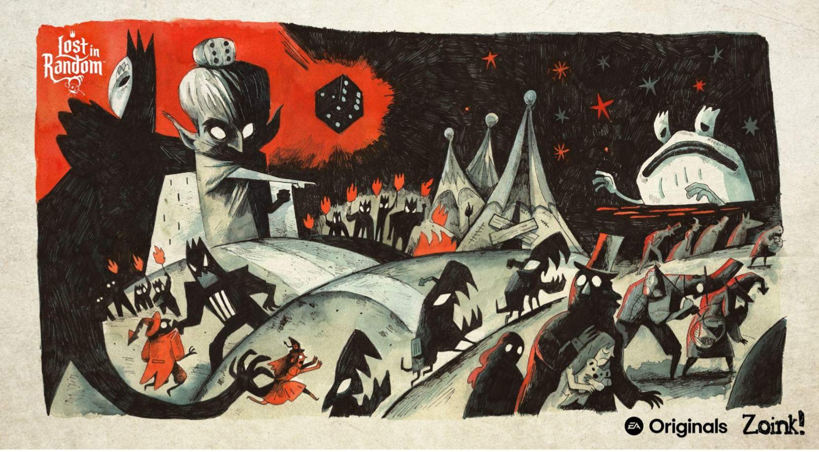 Lost in Random: stile artistico unico dai disegni scuri ai modelli in argilla della vita reale